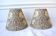 Set of 2 Art Nouveau lampshades
