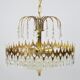 Crystal chandelier, Germany, 1970s