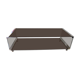 70's coffee table in smoked glass