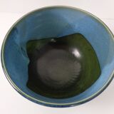 Large Danish studio ceramic bowl, 1960s