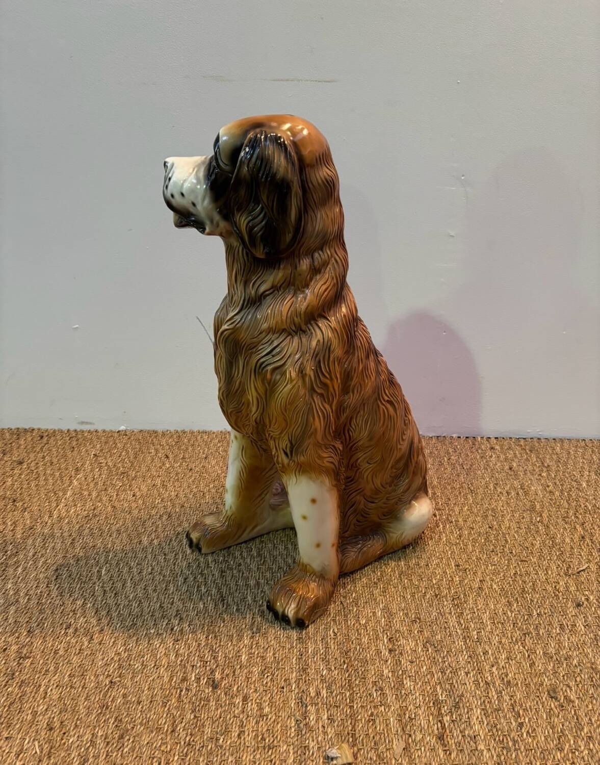 Earthenware dog 1970