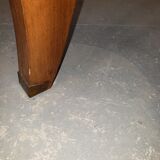 Table art deco en noyer de jules leleu