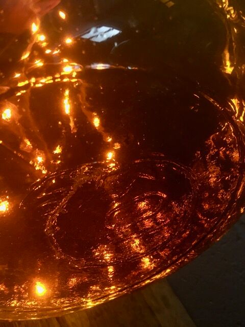 Demijohn amber bottle XL of 30L