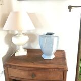 Art Deco cracked ceramic vase