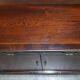 Vintage mahogany library in Art Deco style with two drawers.