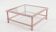 Square Coffee Table – Solid Wood with Rose Ceruse Finish