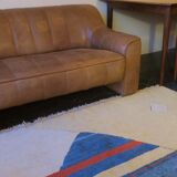 De Sede Model DS 44 Buffalo Leather Sofa, 1970s