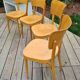Ensemble de 4 chaises bistrot Baumann