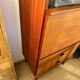 Secrétaire vintage en placage acajou