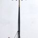Vistosi Mid-Century Modern "Incamiciato" Murano Glass Italian Floor Lamp,50