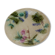 Barbotine Salins Decor Grapes-Cherries-Cherry Plate