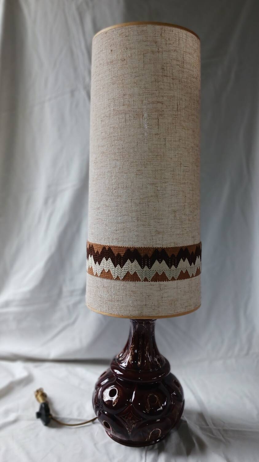 New 70s ceramic floor lamp
