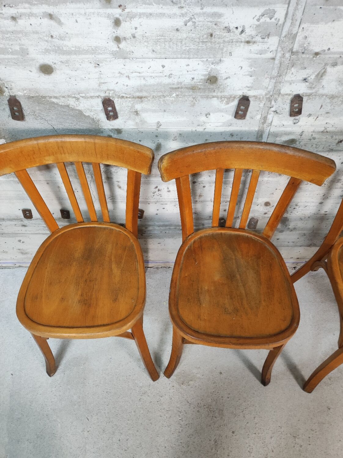Lot de 8 chaises bistrot