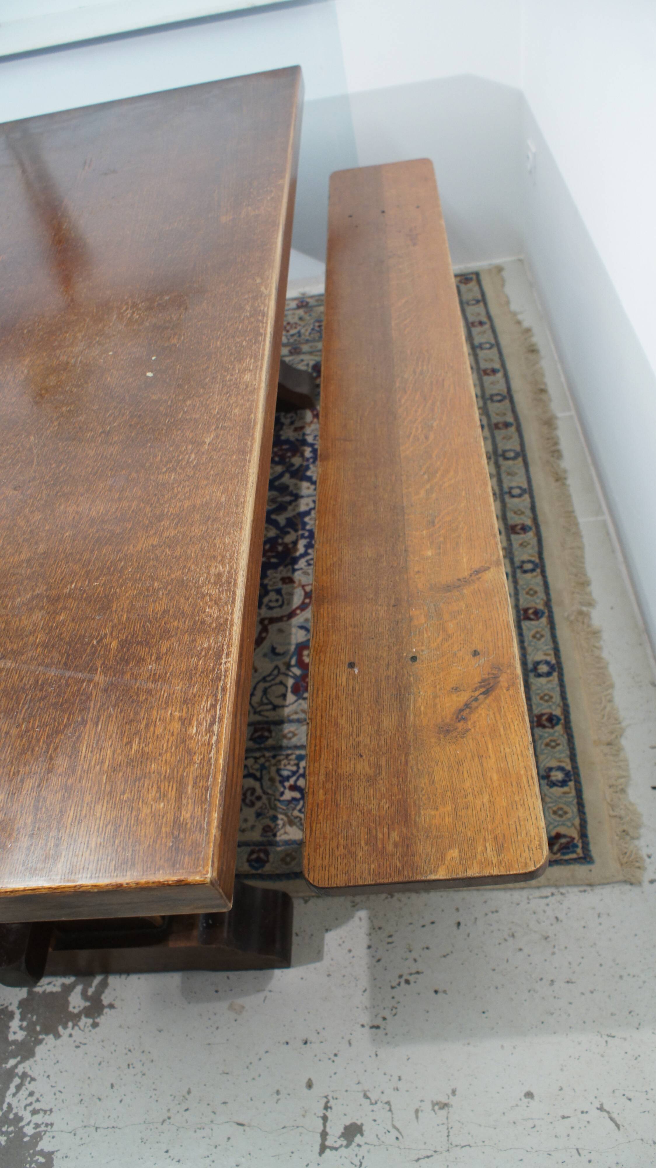 Vintage country monastery dining table