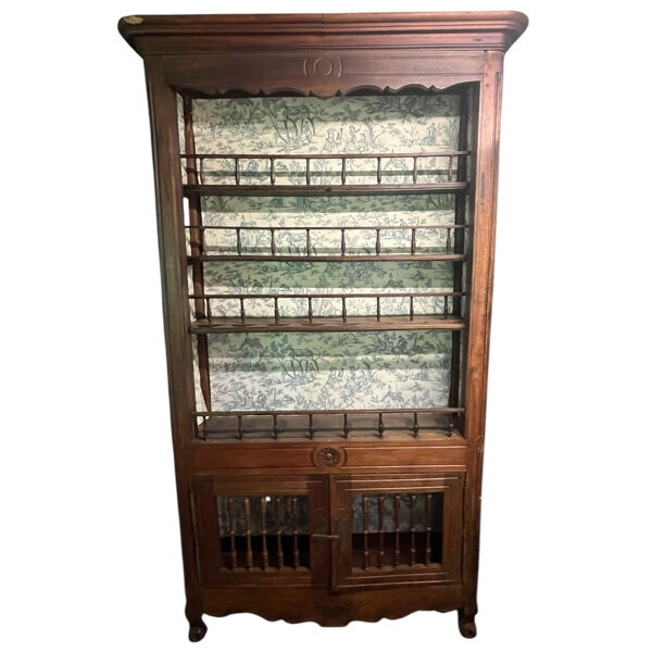 Meuble garde manger vaisselier XIXe siècle