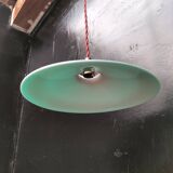 Green opaline pendant light