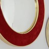 Lot de 3 miroirs bombés / convexe / oeil de sorcière artilux vintage 1960s