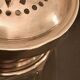 Art Deco silver and crystal shaker