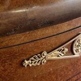 Louis XVI style showcase library in marquetry