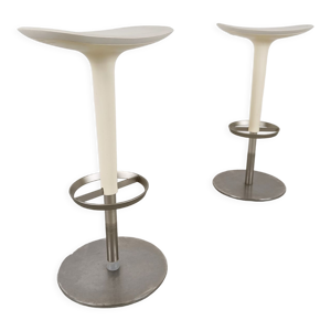 Paire de tabourets de bar Arper,