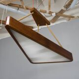 Mid-Century Modern Pendant Light by ULUV, 1960s – Restored