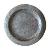 Eastern plate silver metal