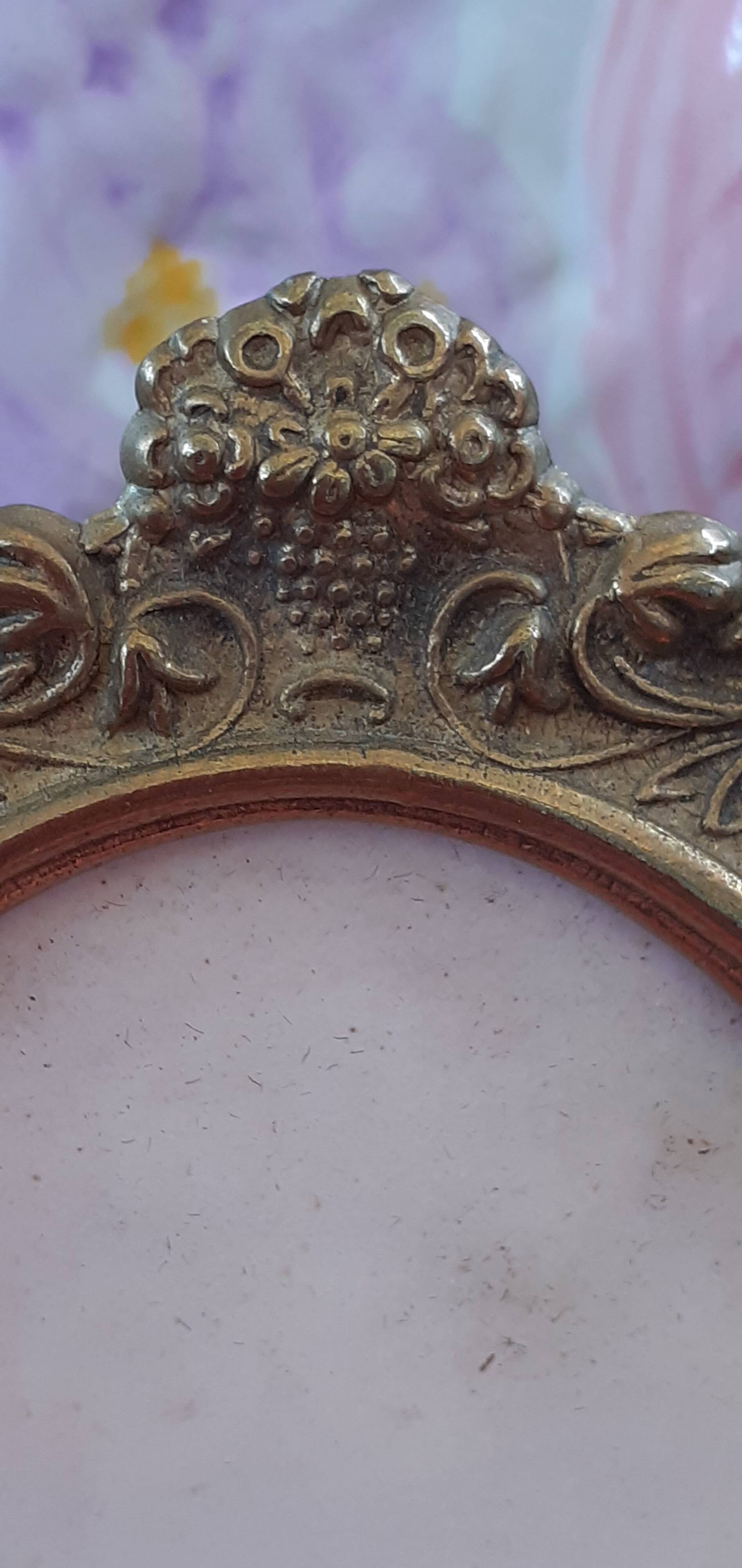 antique bronze frame