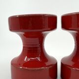 2 Steuler ceramic candle holders • Design Cari Zalloni • Circa 60-70