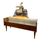 Illuminated dressing table from the 60s