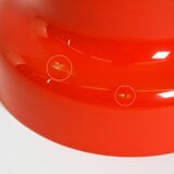 Large original 1960s red Bumling ceiling lamp by Anders Pehrson for Ateljé