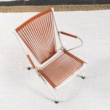 Folding Scoubidou armchair for children