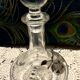 Decanter with pewter patterns