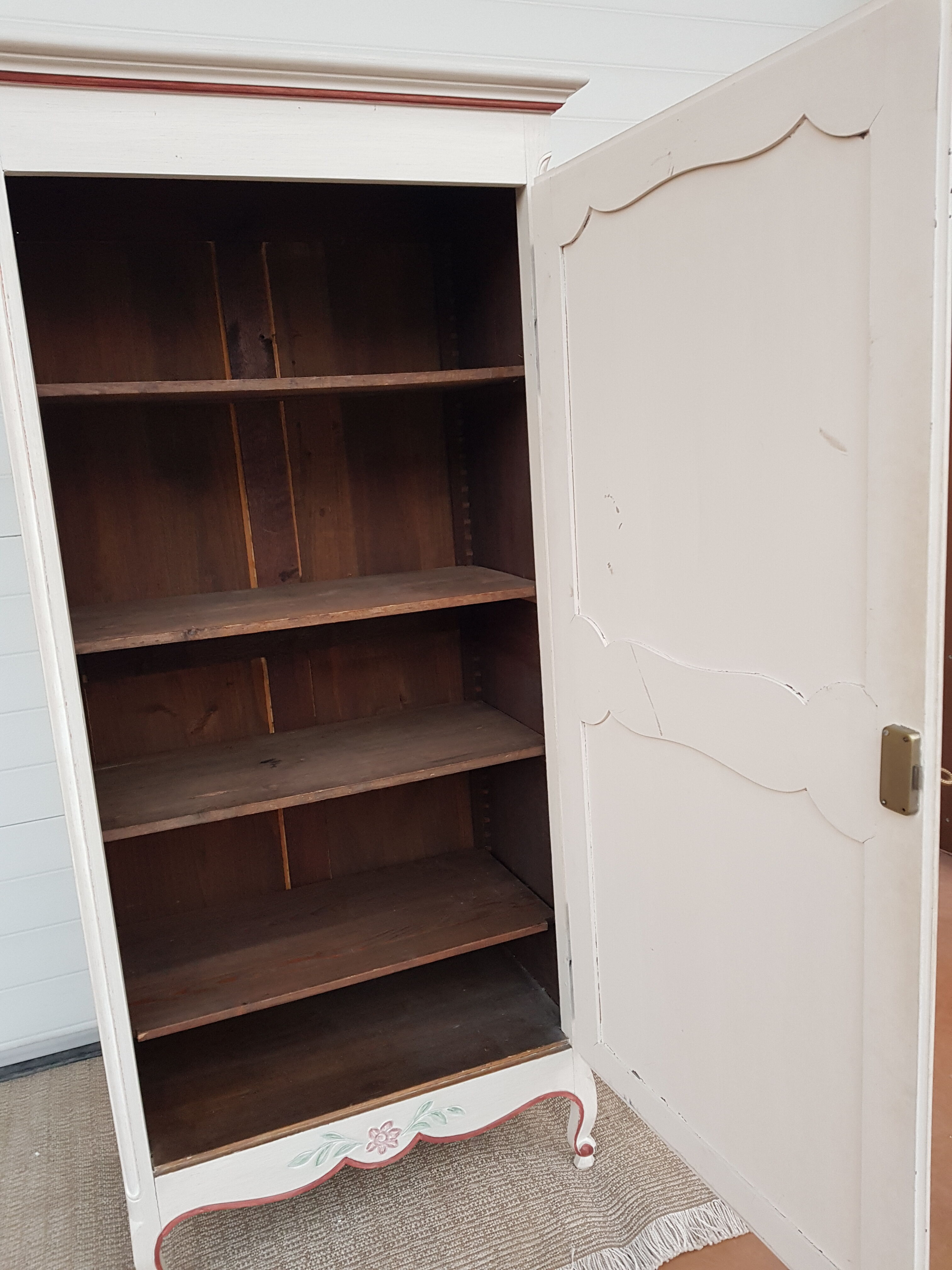 1930s painted cabinet