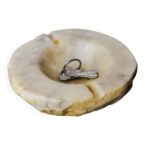 Alabaster ashtray by Romano Bianchi, Italy, circa 1970s