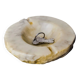 Alabaster ashtray by Romano Bianchi, Italy, circa 1970s