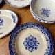 5 large serving plates, French production