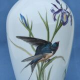 FRANKLIN Porcelain Bird Decorated Vase