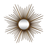 Mirror Chaty Vallauris vintage witch's eye 91cm