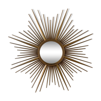 Miroir Chaty Vallauris œil de sorcière vintage  91cm