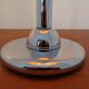 Italian orange plastic and chrome table lamp, 1960s