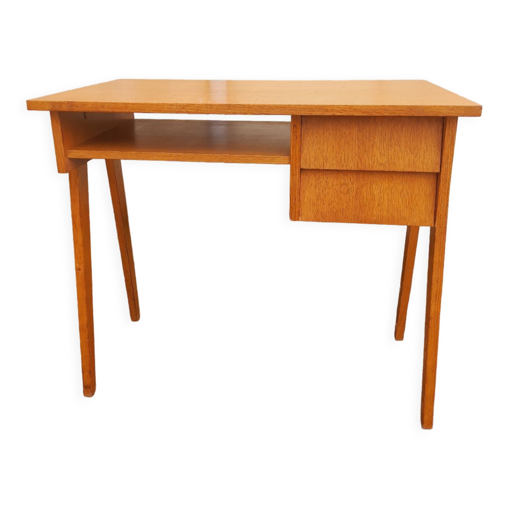 Vintage desk feet compass