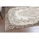 1970s Turkish Oushak Handmade Wool Cotton Beige Area Rug 114x197