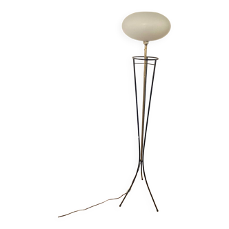 1950s tripod floor lamp