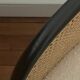 Cream white cannage armchair Cavallo The Socialite Family