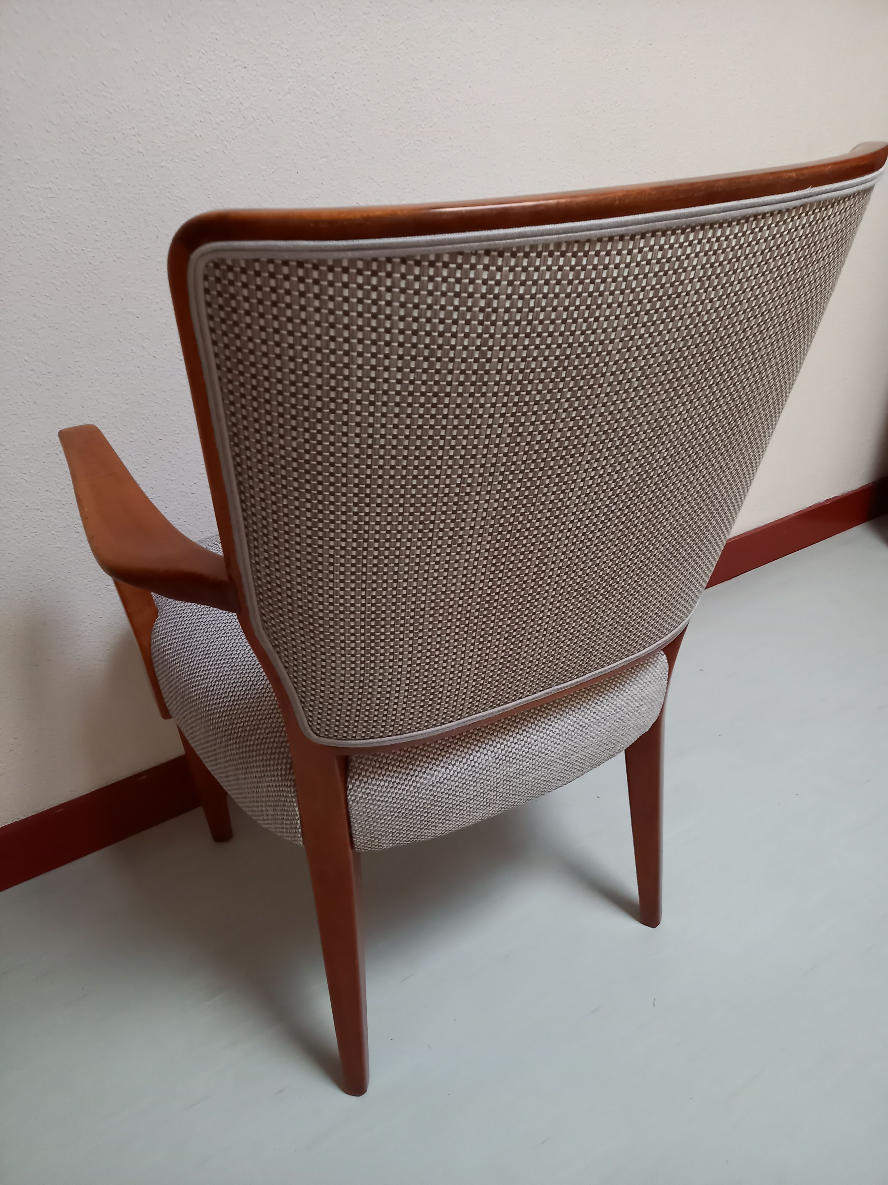 Restored Xl Swedish armchair