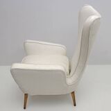 Emilio Sala & Giorgio Madini Bouclè Armchair for Fratelli Galimberti Cantù