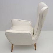 Fauteuil Bouclè Emilio Sala & Giorgio Madini pour Fratelli Galimberti Cantù