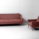 Vintage minimalist Gelderland 3-seat sofa, 1960s