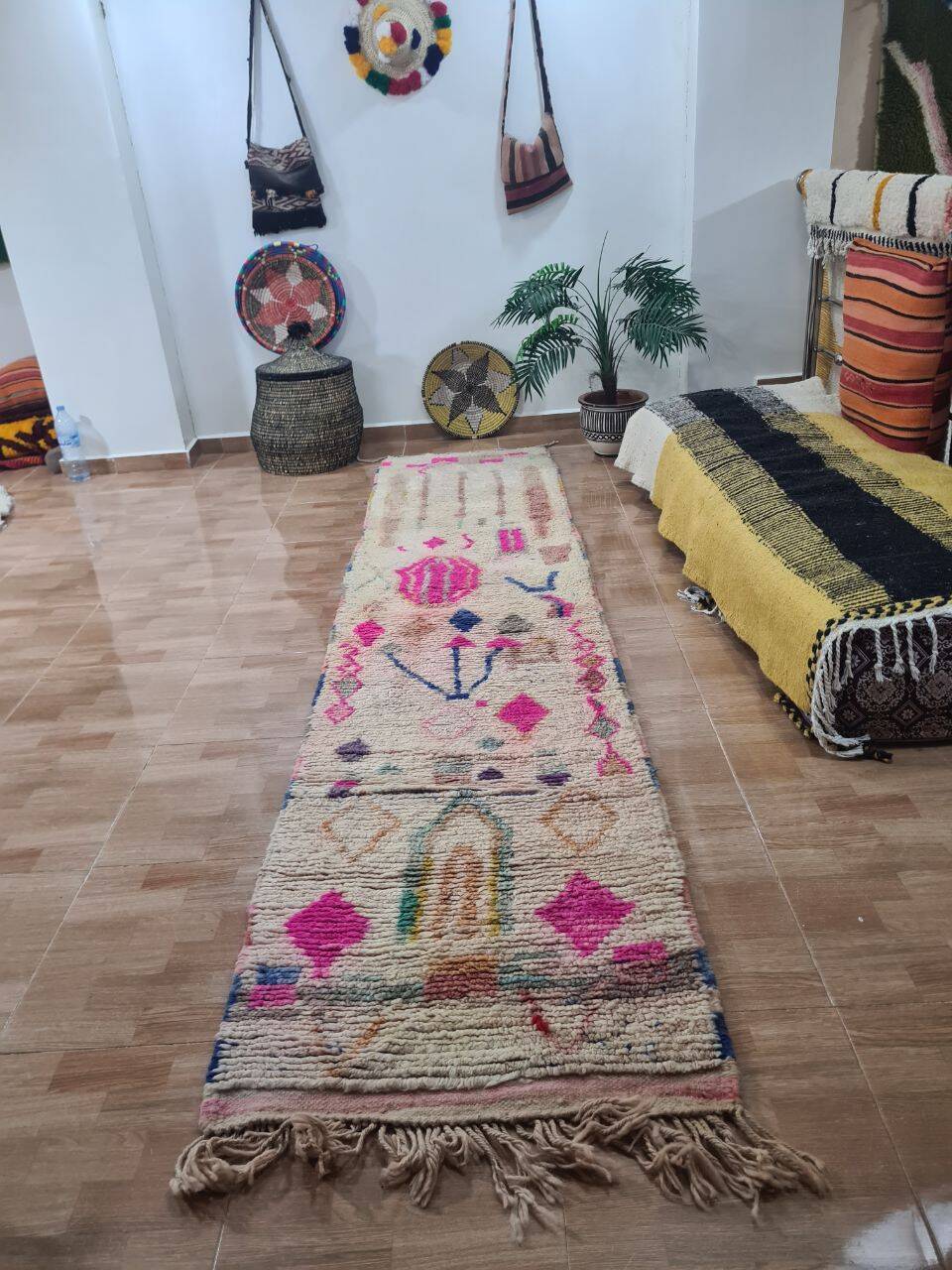 Handmade Berber hallway rug