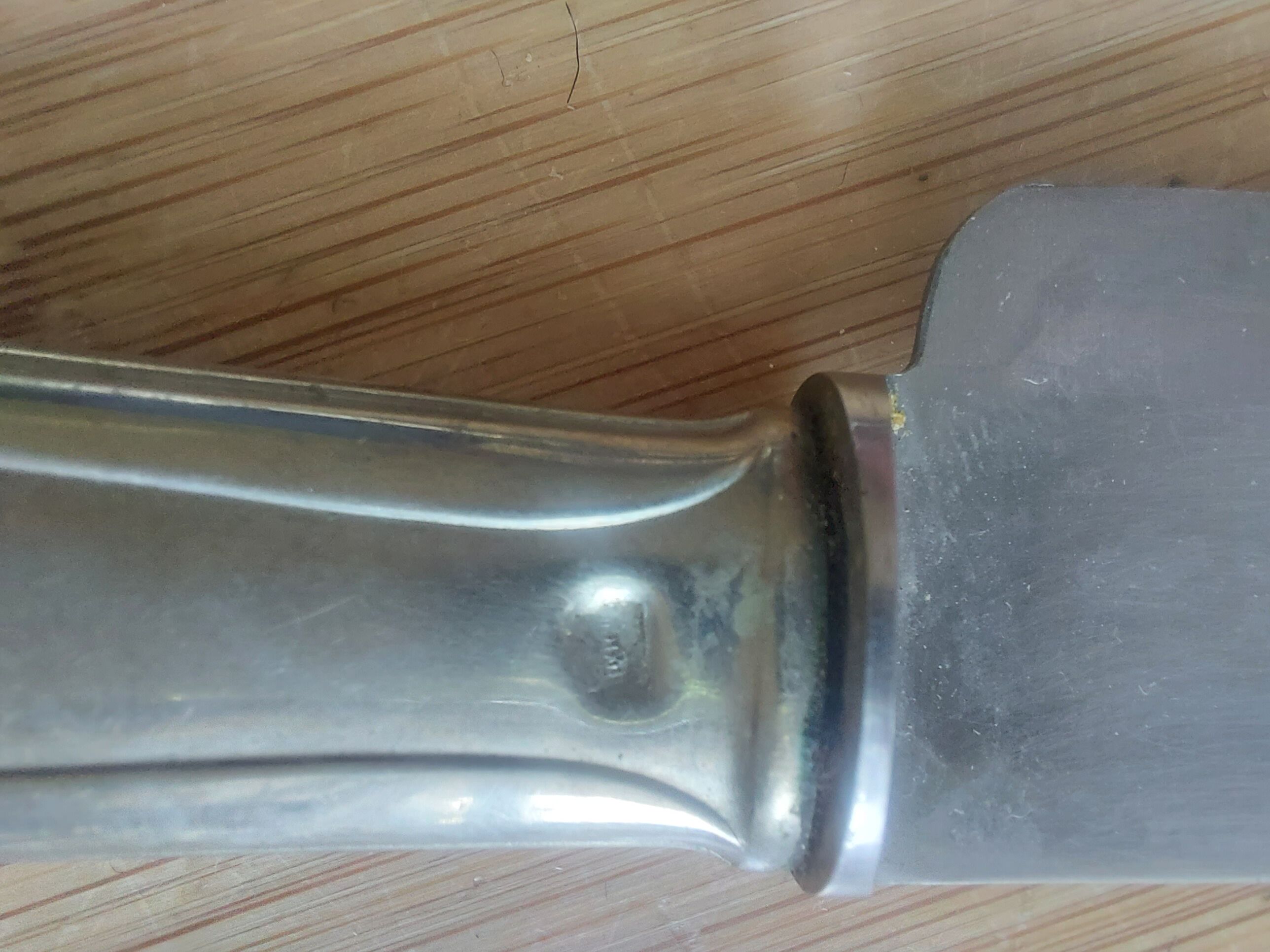 Art Deco silver leg meat serving box